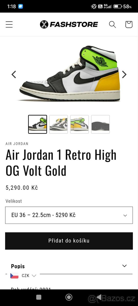 Jordán high og retro - 5