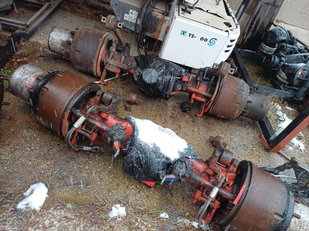 Man F2000 8x4 - komponenty podvozku - 5