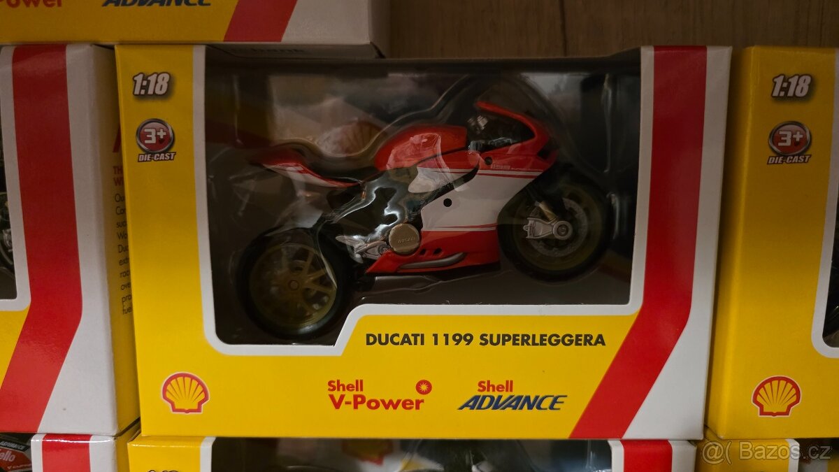 Modely motocyklu - 1:18 / 7ks - 5