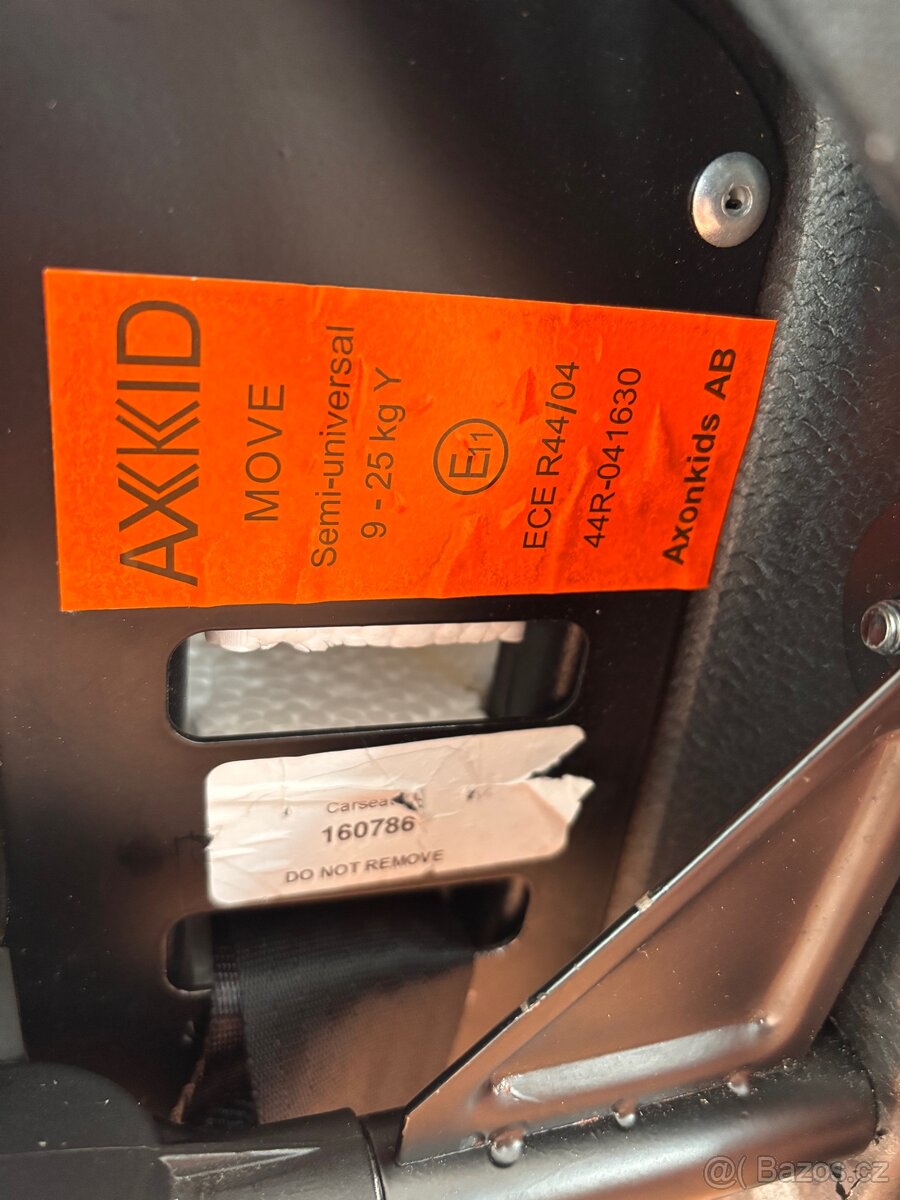Protisměrná autosedačka Axkid Move 9-25 kg - 5