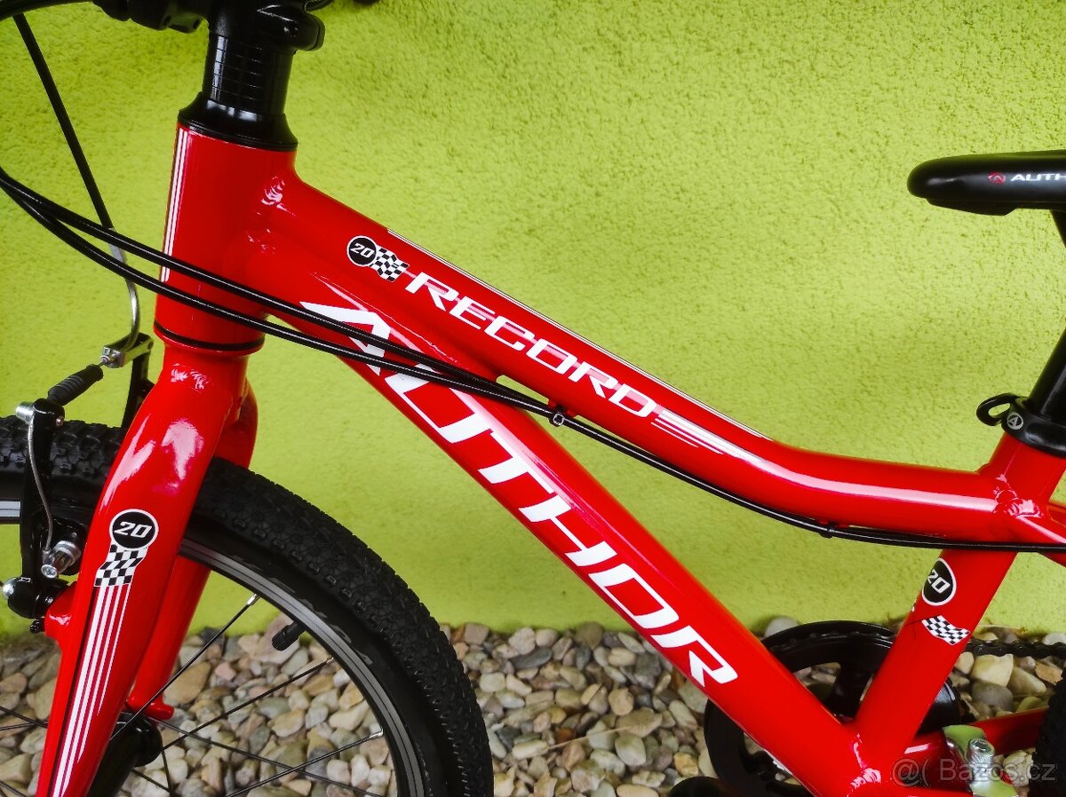 Značkové dětské kolo Author Record 20" (červená) - 5