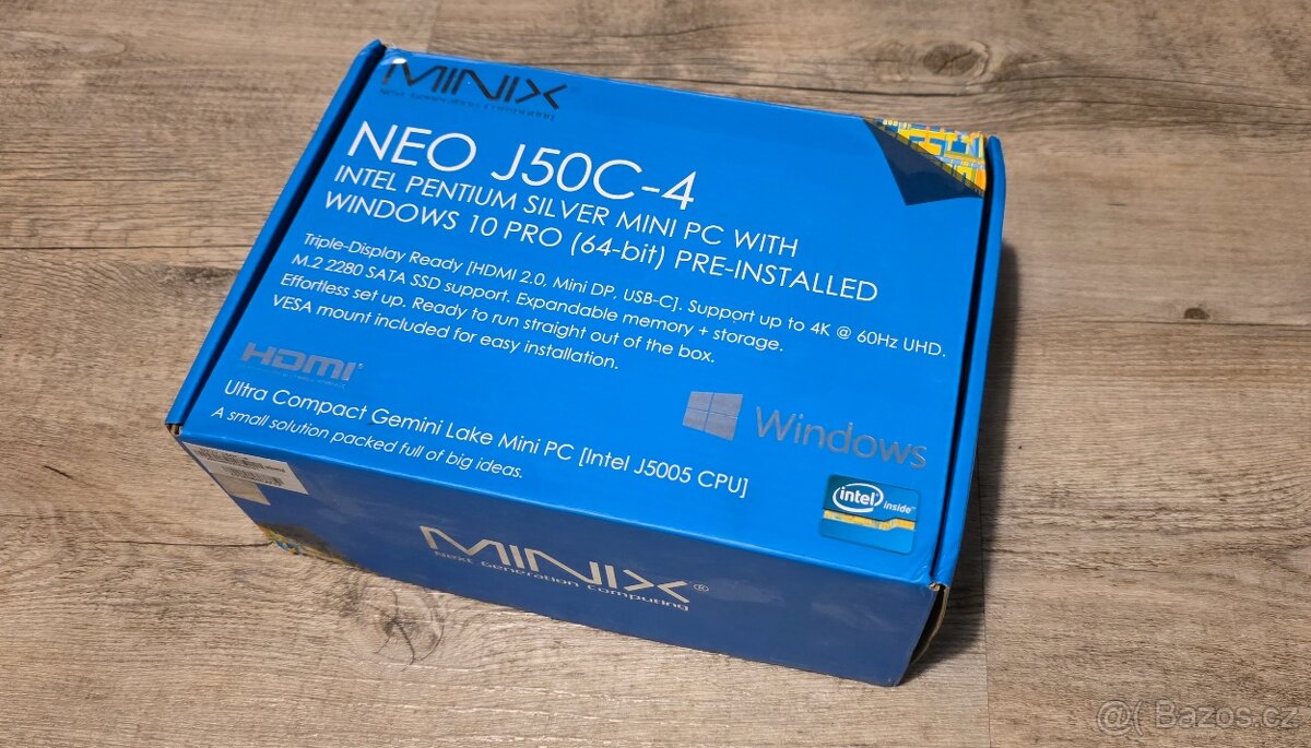 Minix J50-C 8GB ram, win 10pro - 5