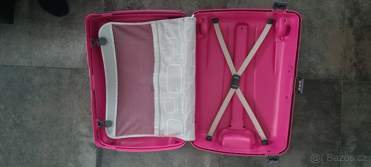 627 - Skořepinový kuft SAMSONITE, růžový - 5