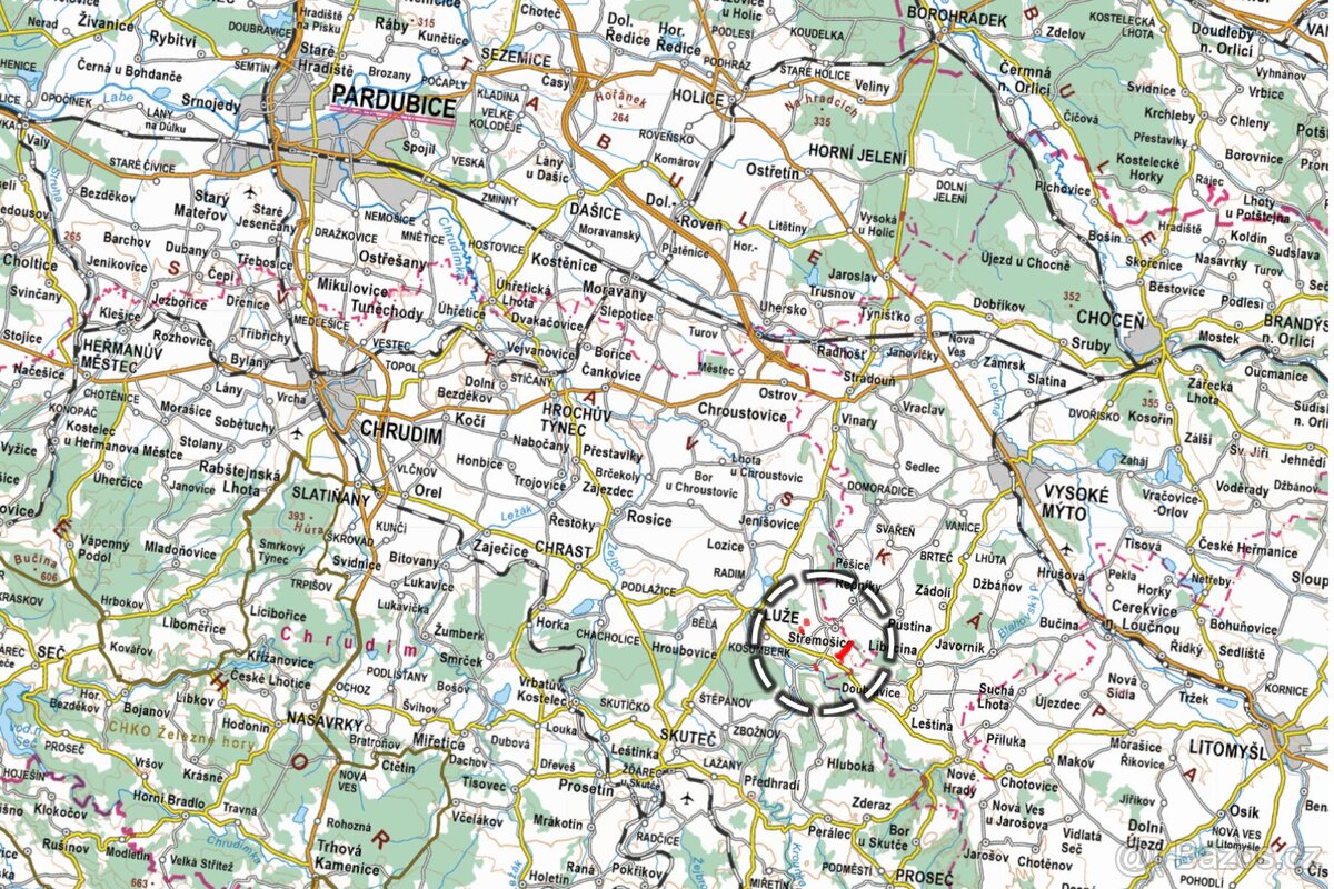 Zemědělská půda, prodej, Střemošice, Chrudim - 5