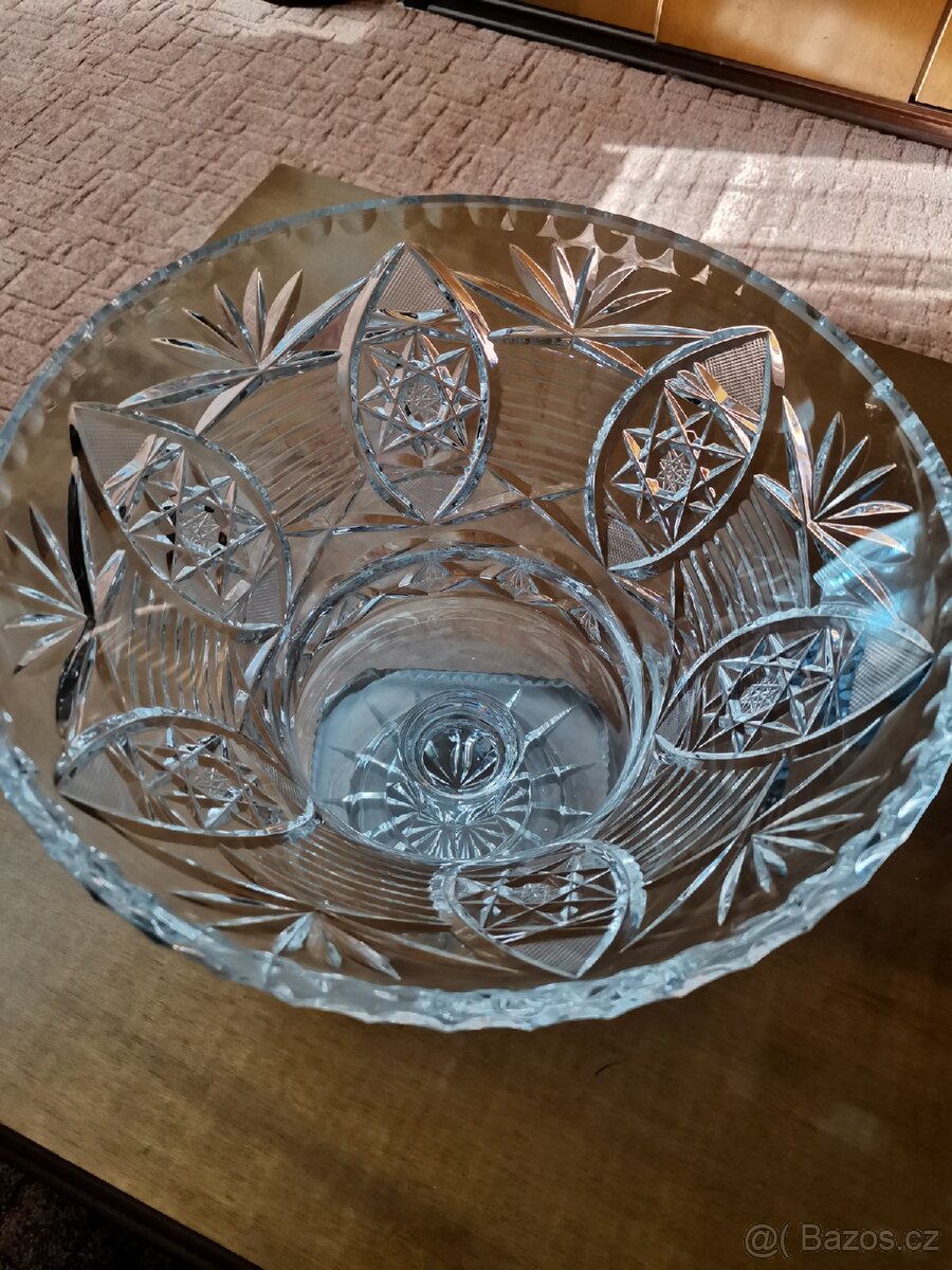 Broušená mísa (váza) - 5