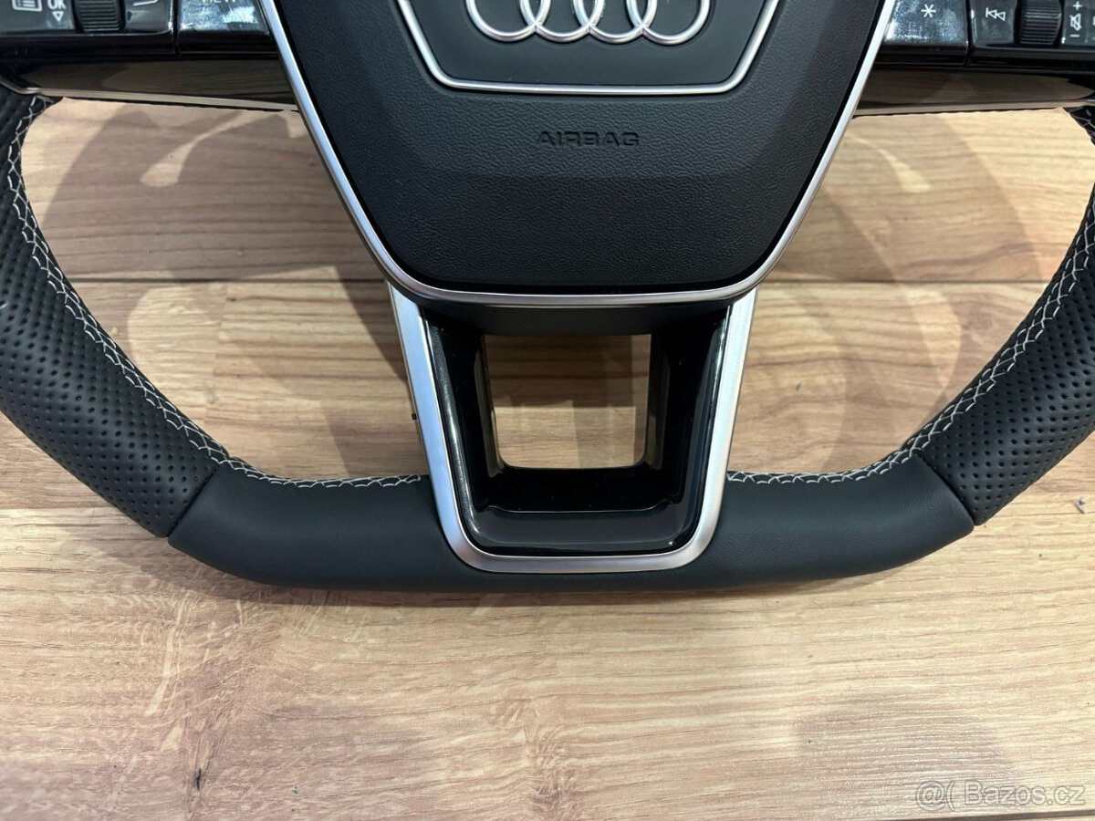 VOLANT AUDI ZREZANY S PADLAMI A AIRBAGOM - 5