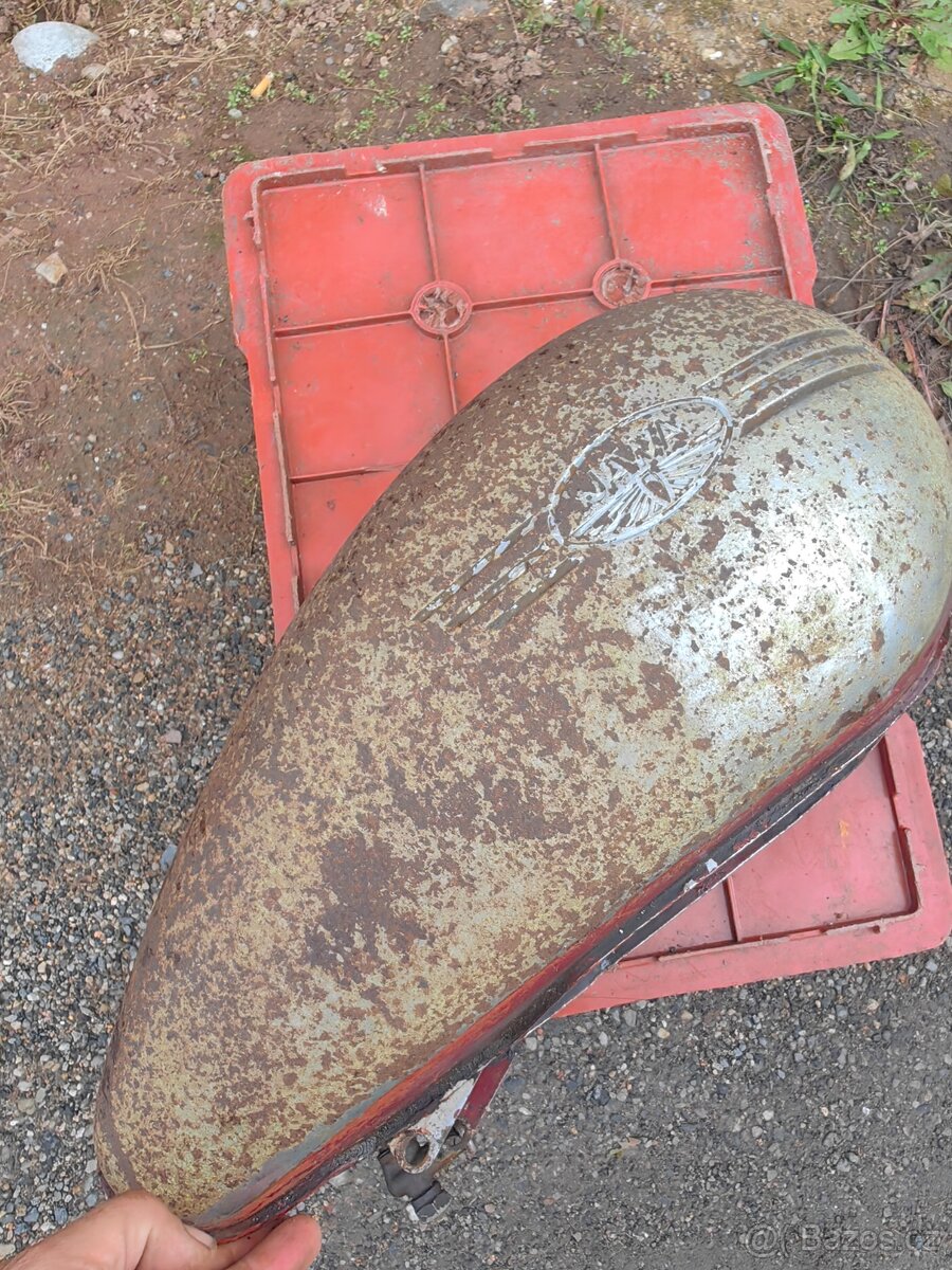 Jawa perak nádrž Janeček - 5