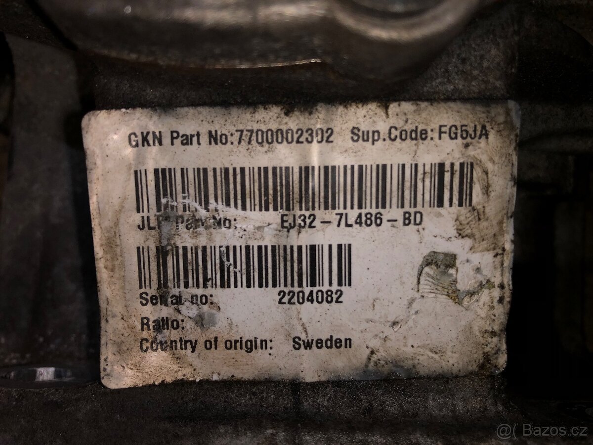 Range Rover Evoque 9st automat převodovka ZF