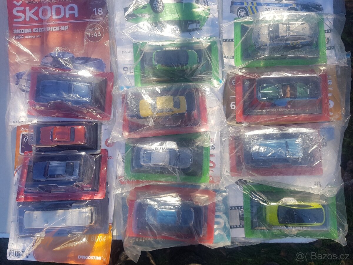 Auta deagostini rychle a zběsile,škodovky,porsche,atd - 5