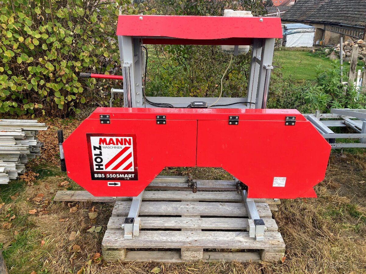 Kmenová pásová pila, katr BBS550Smart - jako nová - 5