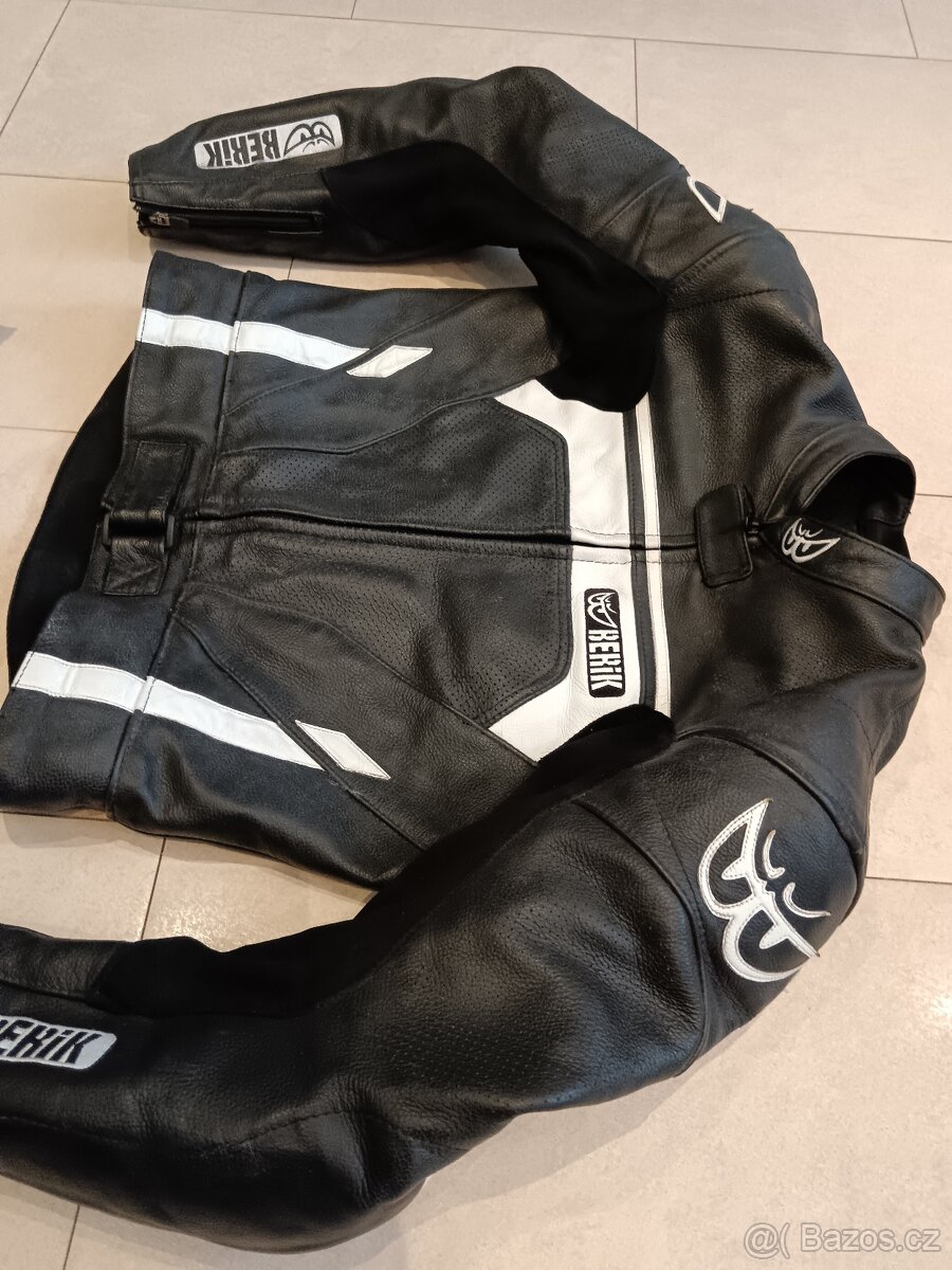 Berik Brave Heart-Pánská kožená moto kombinéza, dvoudílná - 5