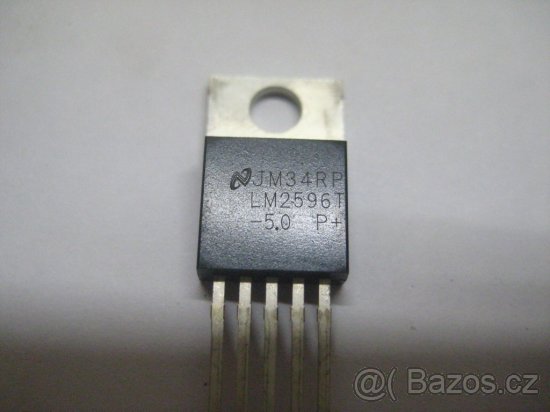 LM2596T spínaný napěťový regulátor. - 5