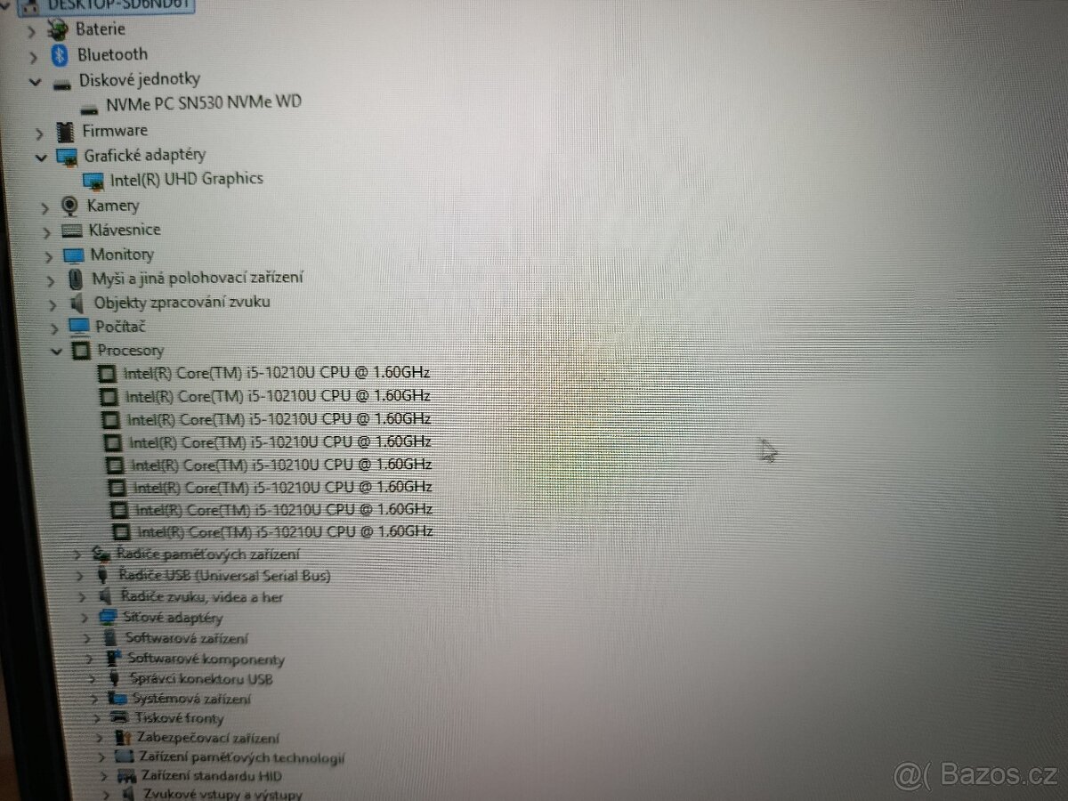 Dell 5510 i5 10gen / 16 GB / 256 Nvme - 5