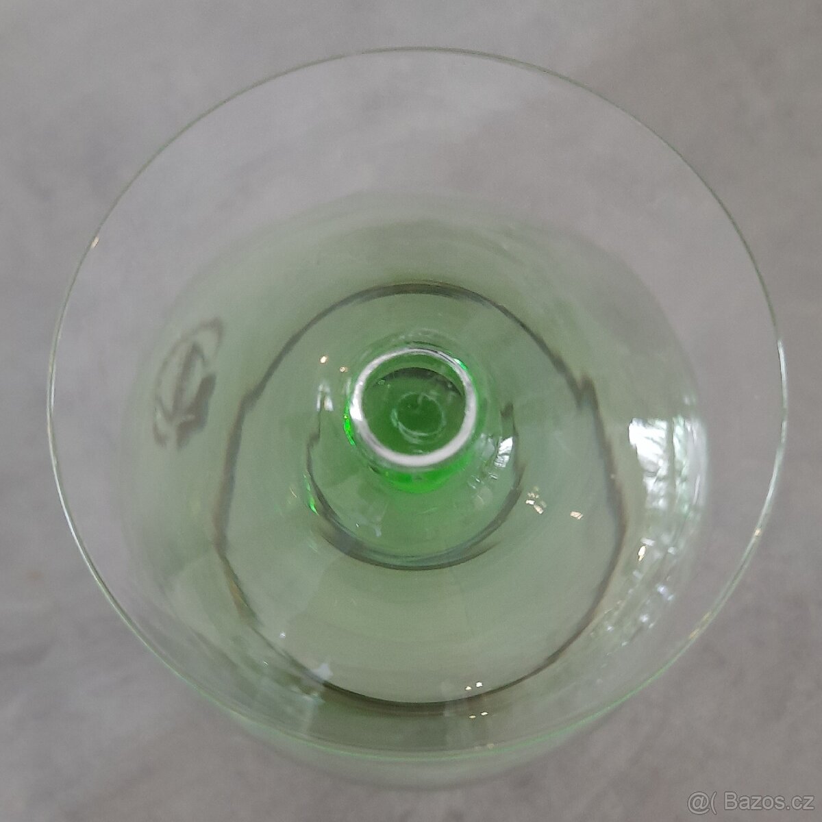 Skleničky " Napoleonky" zelené - 5