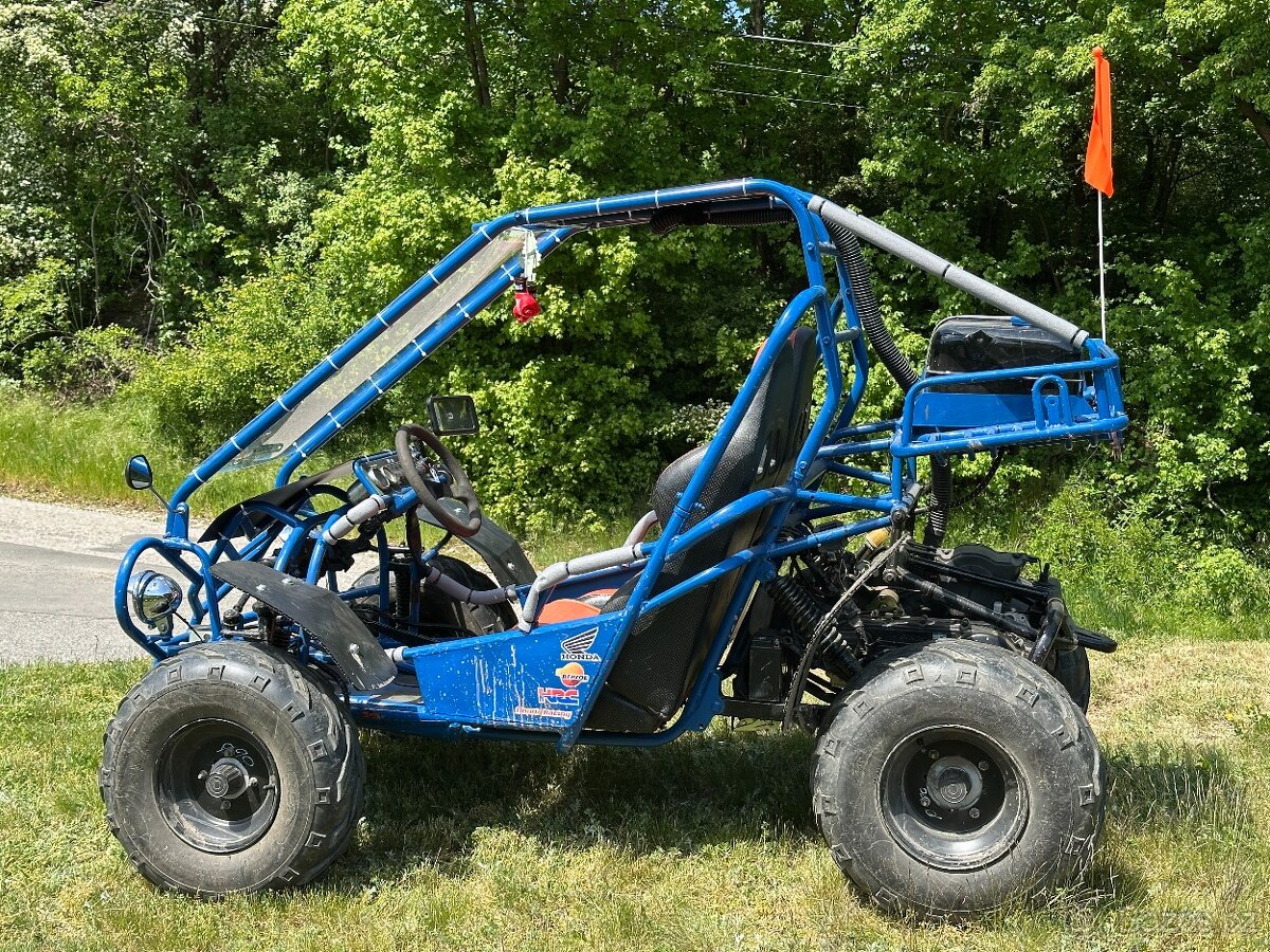 Buggy PGO 150 větších rozměrů, nový motor - uveze 2 dospělé