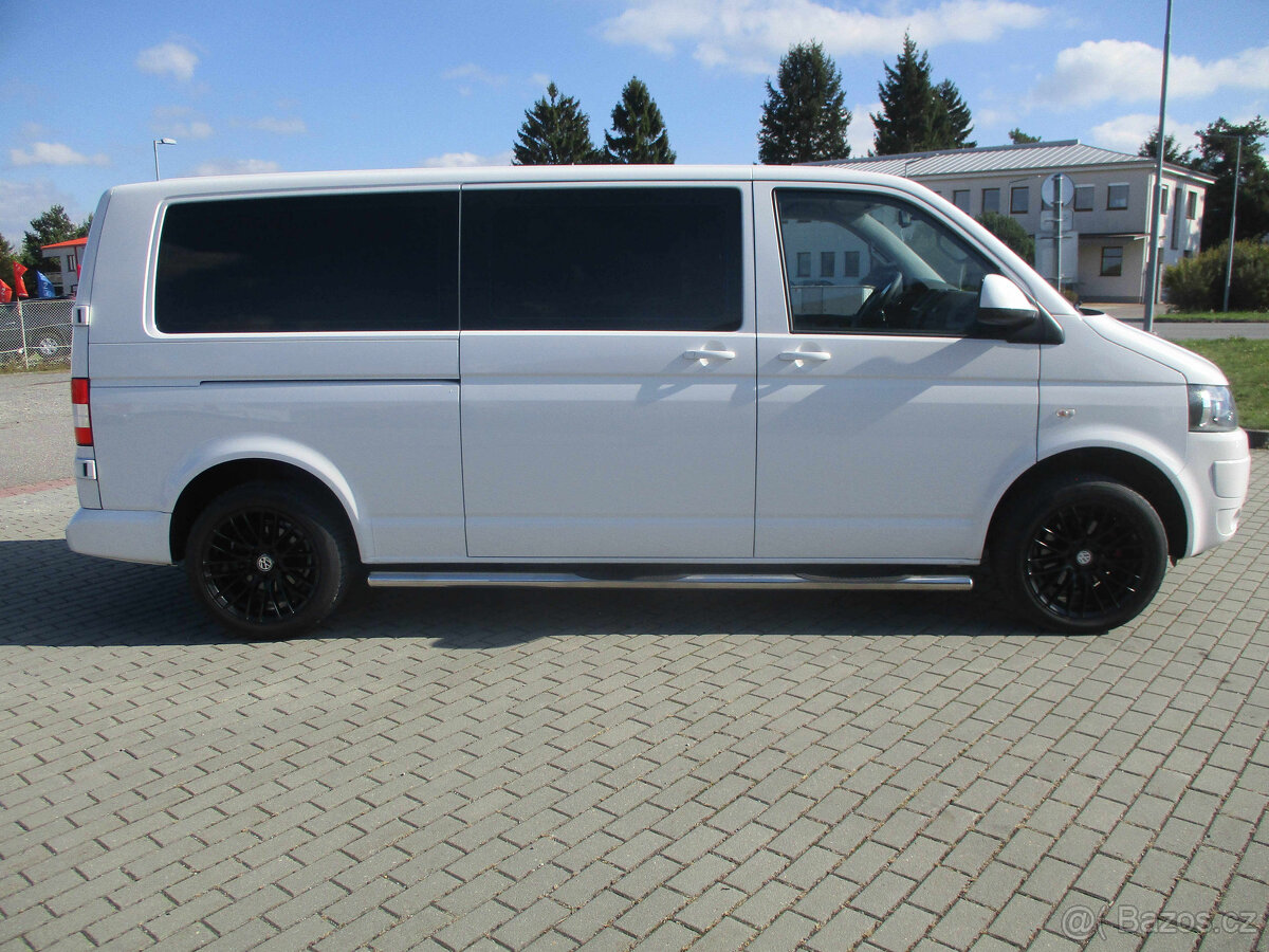 VW TRANSPORTER 2,0TDI 84kw LONG 5míst Tažné 2013 DPH - 5