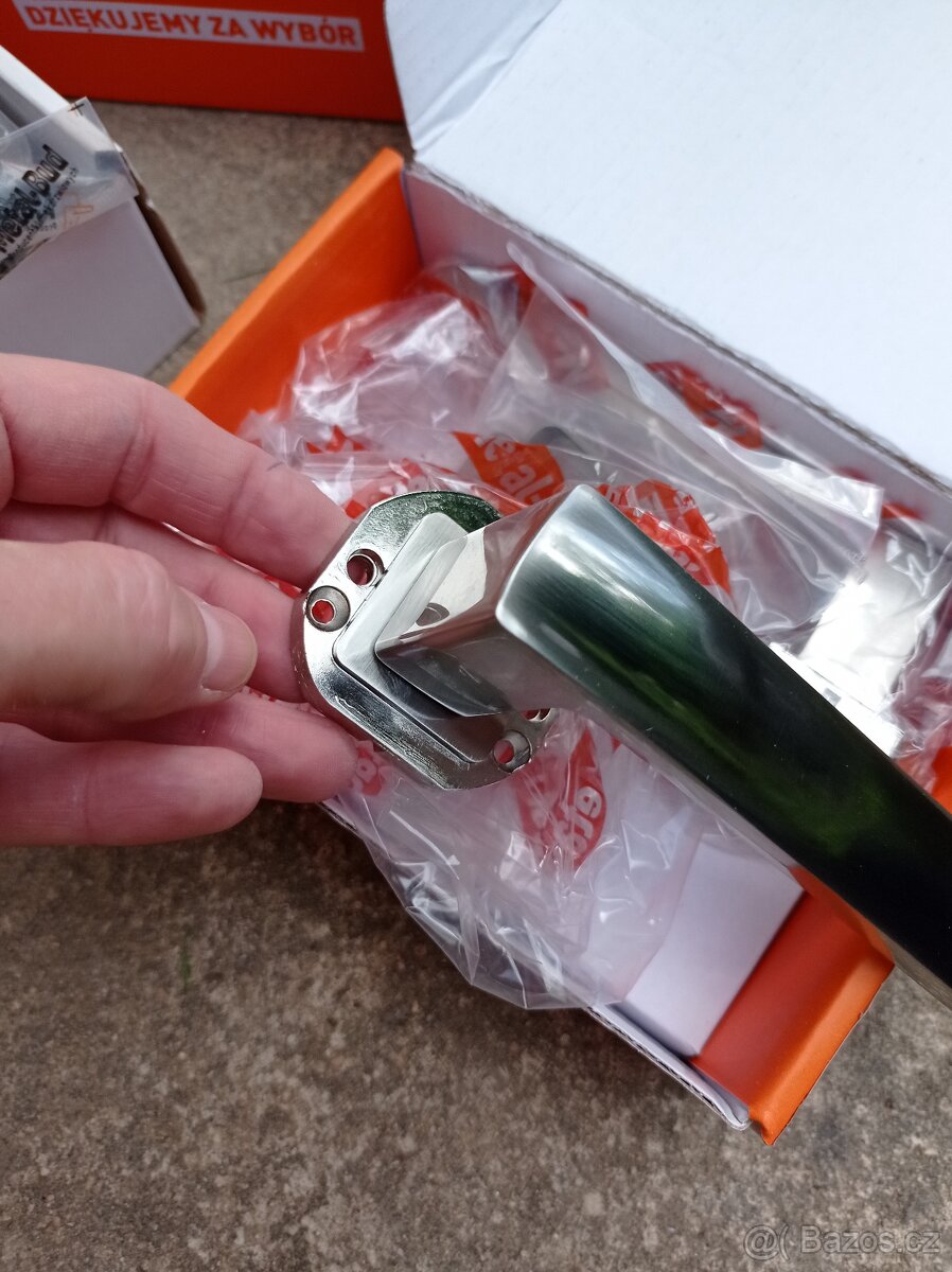 Dveřní klika Metal-Bud TOPAZ nerezová ocel - 5