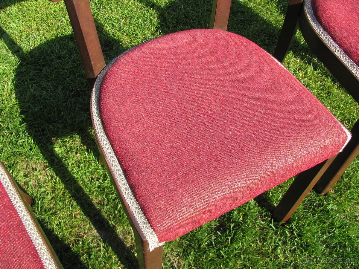 Židle pevné bytelné 4ks - 5