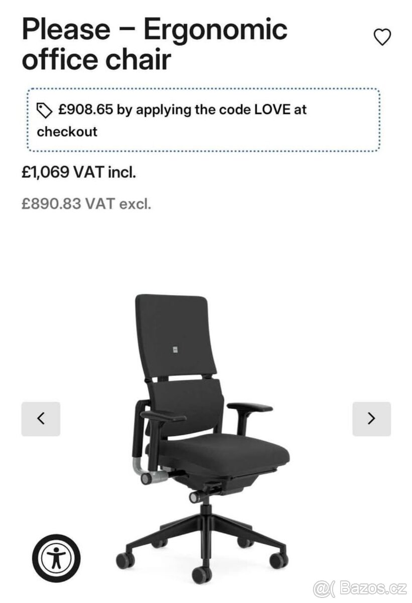 STEELCASE PLEASE V2 Kancelářská židle OP 31.000kc - 5