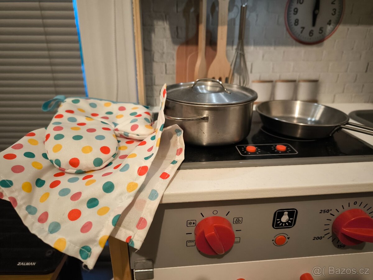 Dřevěná kuchyňka Lidl s bohatým přislušenstvím - 5