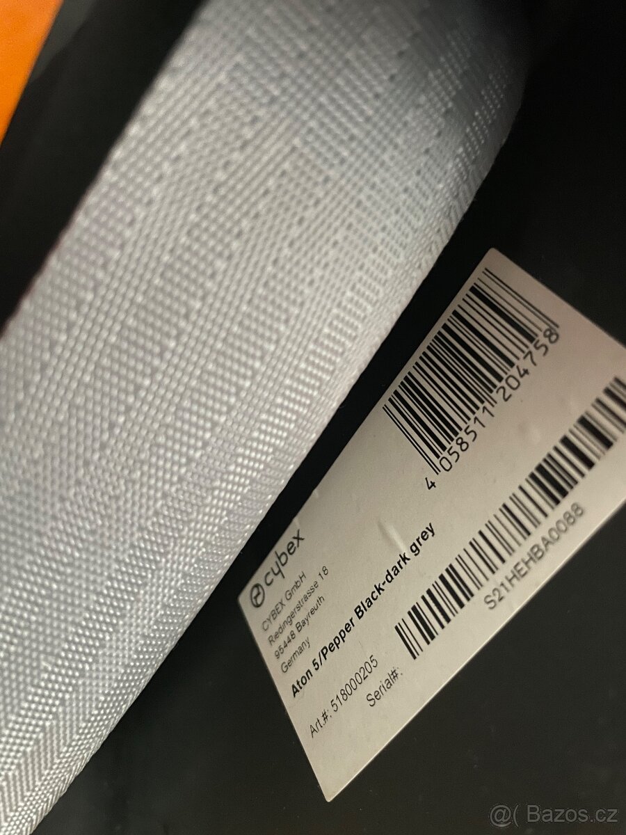 Autosedačka Cybex Aton 5 0-13 kg - 5