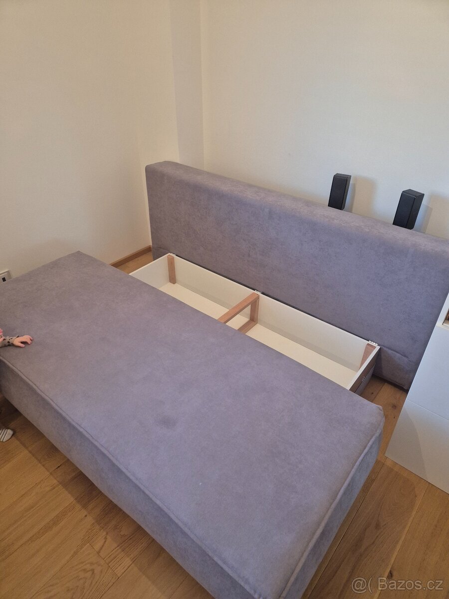 Rozkládací sedačka s úložným prostorem - 5