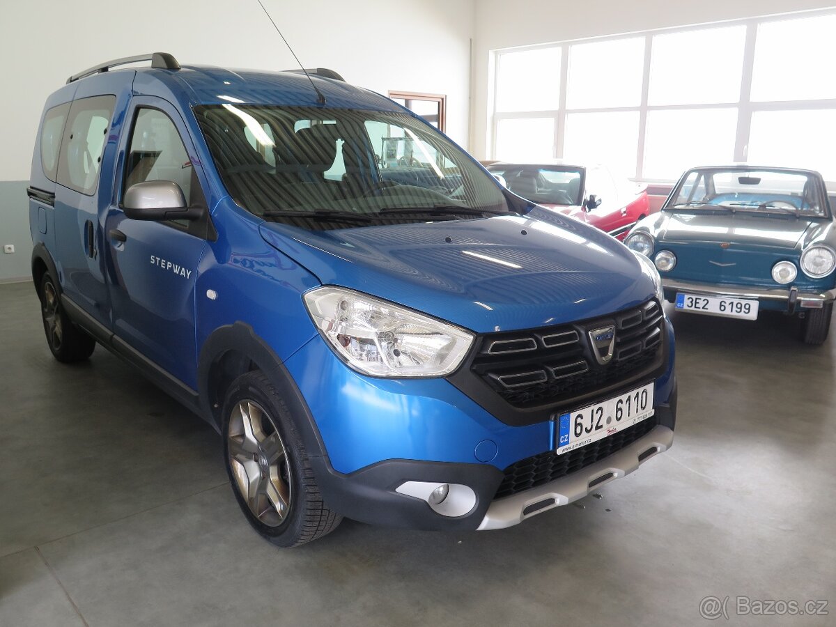Dacia DOKKER 1.2TCe,klima,tempo,CZ,STEPWAY, 2018 - 5