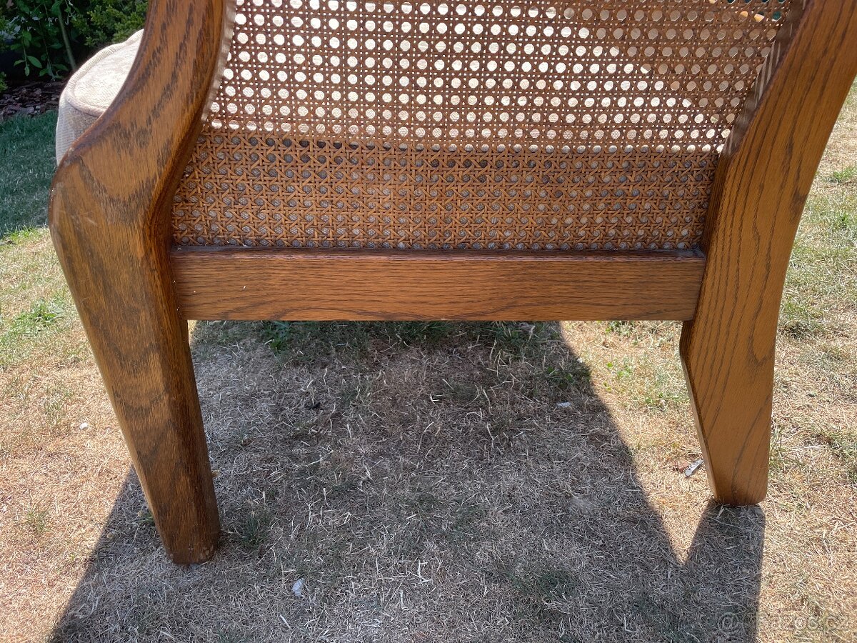 Rustikální dvojmístná pohovka - 5