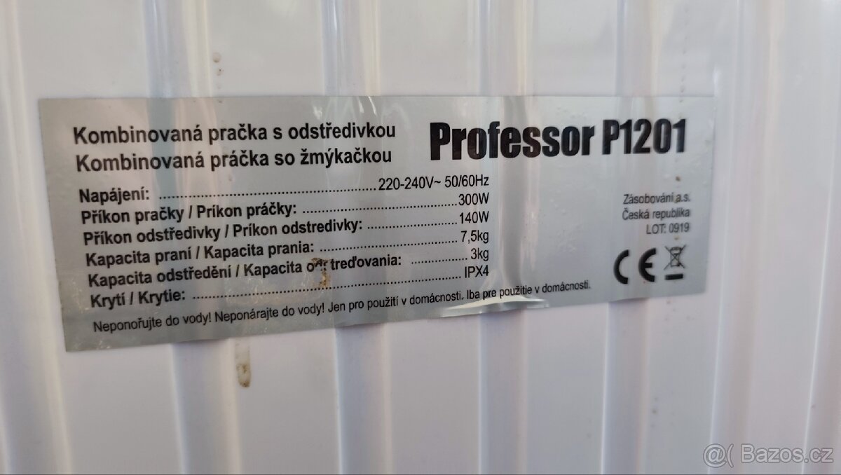 Pračka profesor - 5