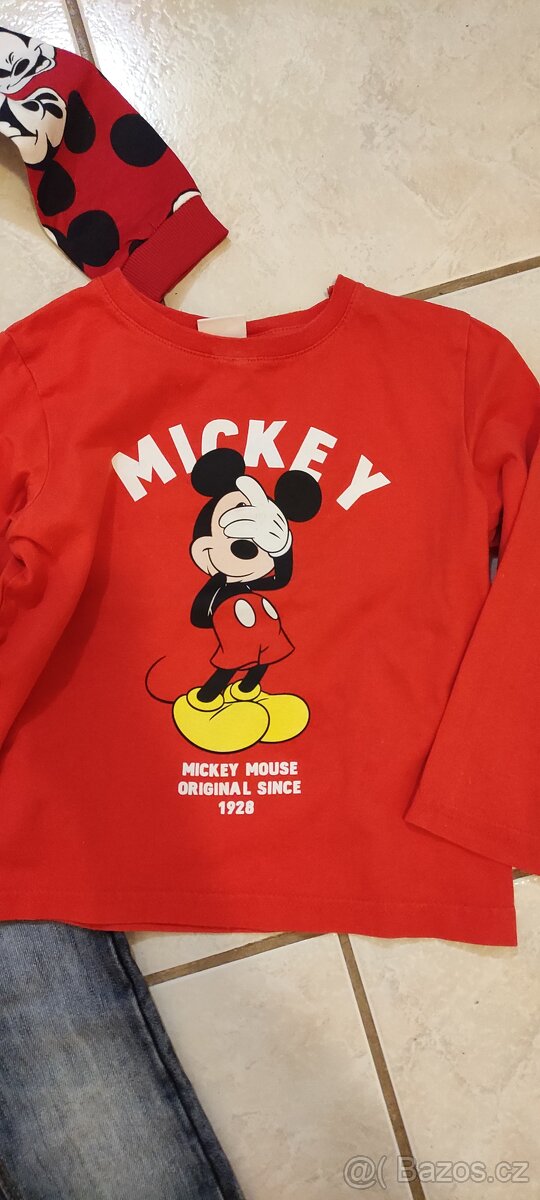 Klučičí setík - mikina, rifle, tričko - 5