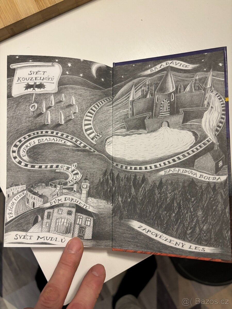 Harry Potter a Kámen Mudrců 1. vydání TOP STAV - 5