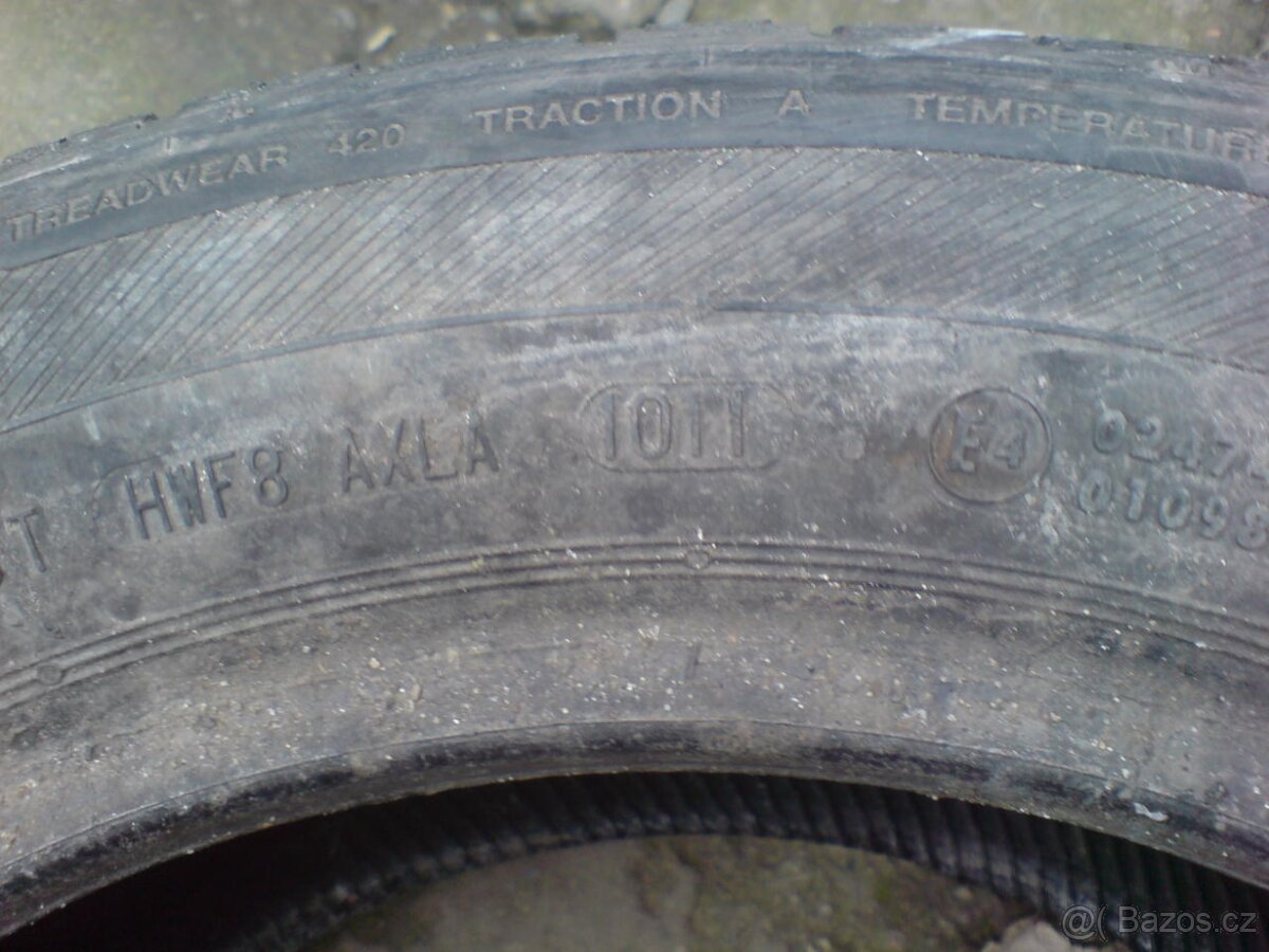 Letní pneu, 185/60/14, Barum Brillantis 2, 2x - 5