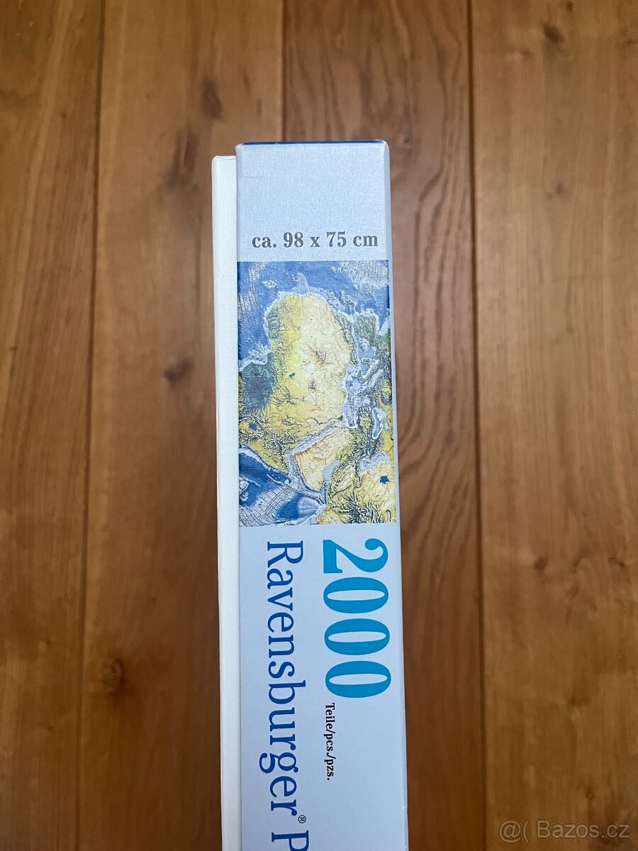 Puzzle mapa světa - 5