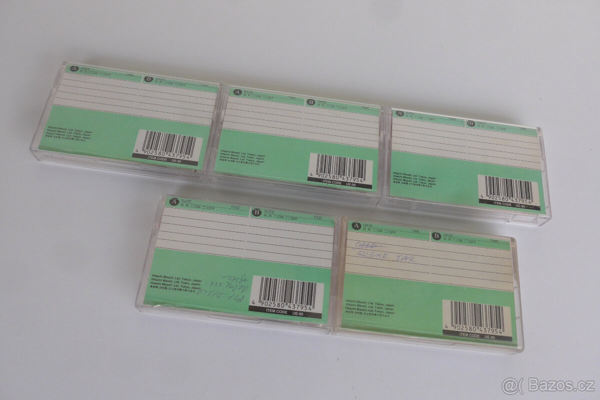 AudioKazety MAXELL UE90 MAXELL UE90 5ks MC - 5