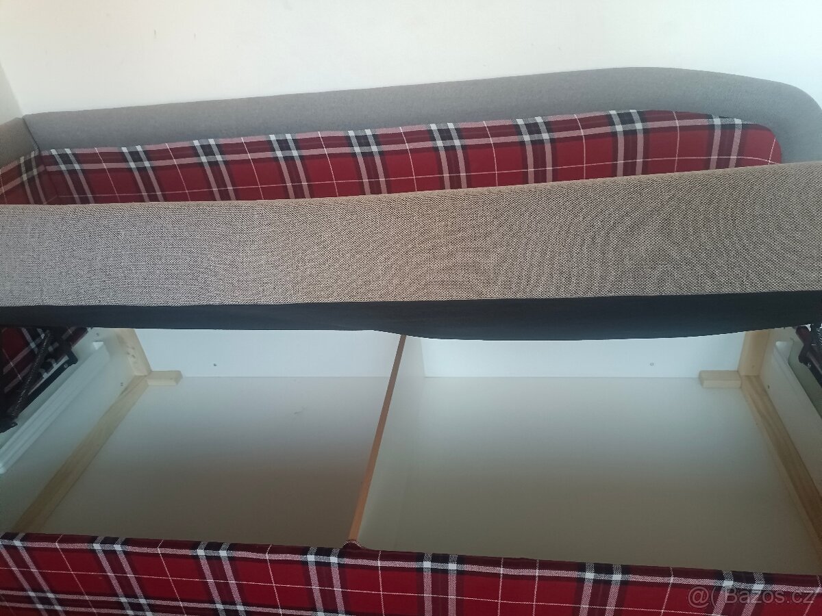 Postel s úložným prostorem za odvoz - 5
