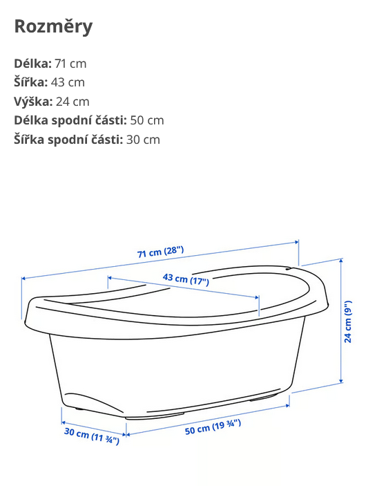 dětská vanička Ikea - 5