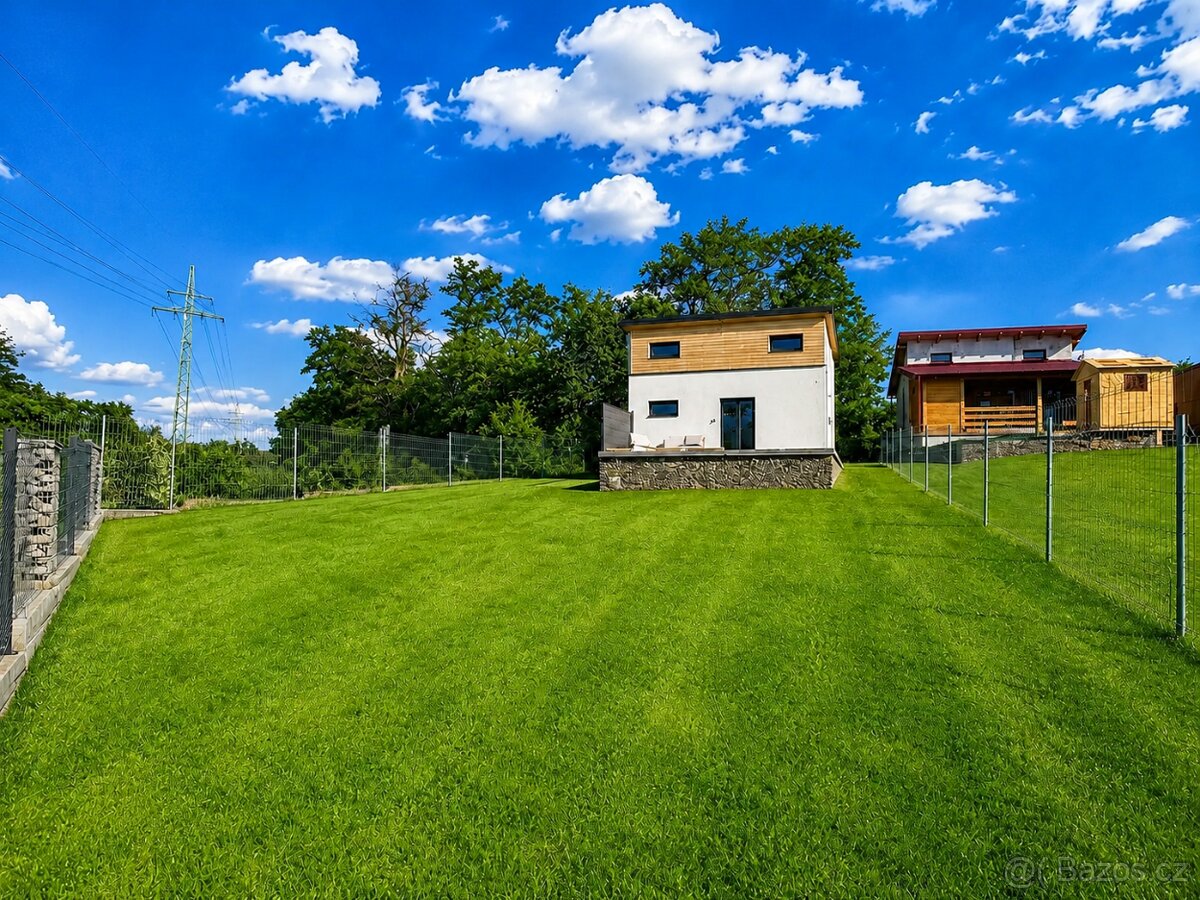 Prodej moderní chaty 3+kk, 55 m², pozemek 355 m² – Rakovník – pohled 5