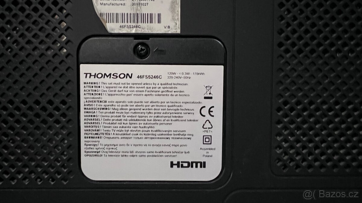 Thomson 46” 117 cm - 5