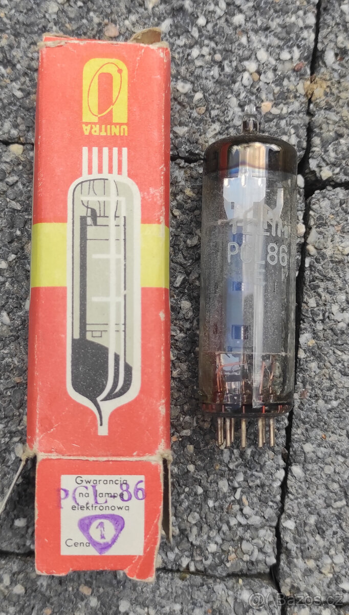 PL500; PL205; PCL85; PCF802; PCL86 Elektronky - 5
