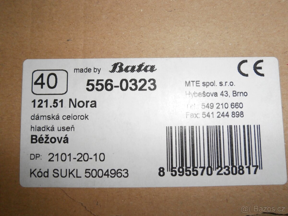 BOTY DÁMSKÉ NA ŠIRŠÍ NOHU, vel. č. 40 . - 5