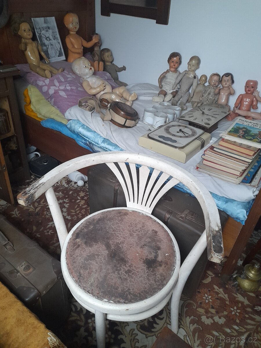Starožitné křeslo židlí - 5
