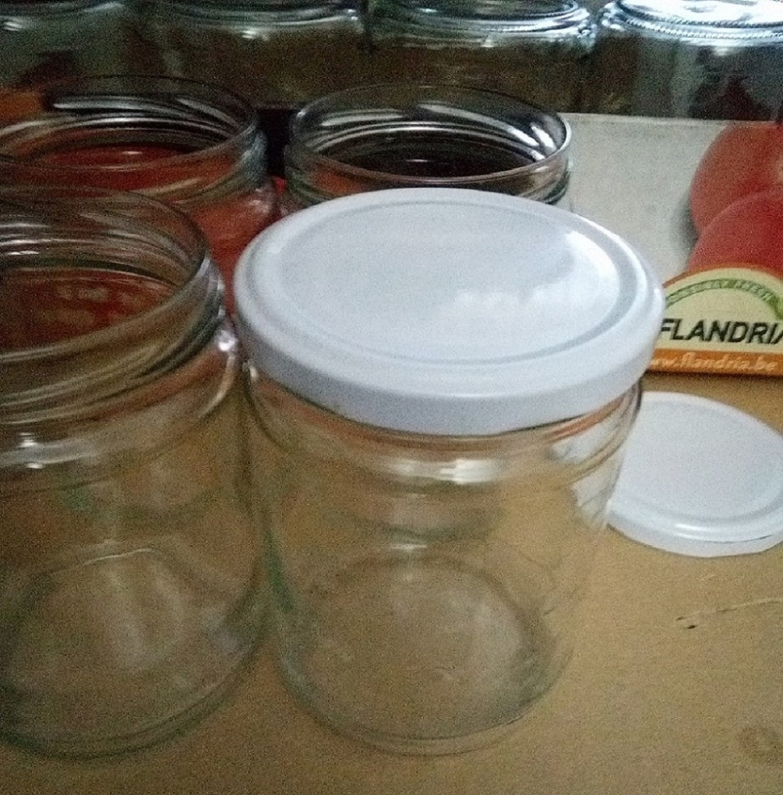 Sklenice na zavařování 0,5 l - 5