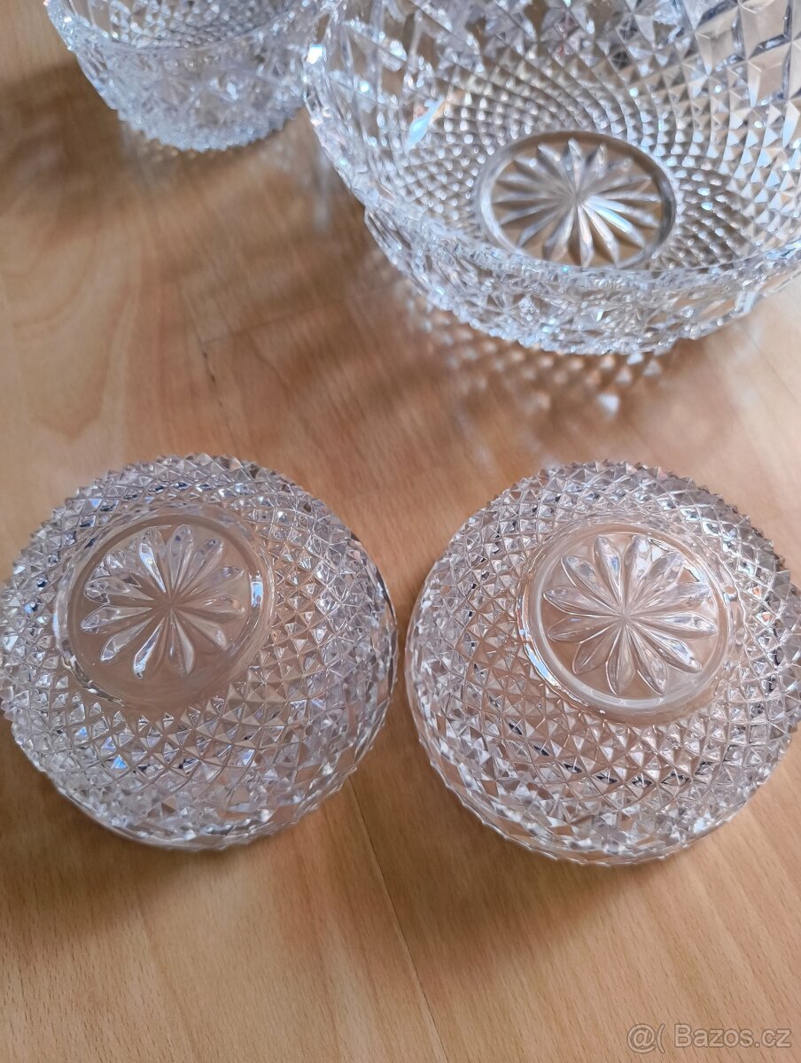 Sada skleněných misek - 5