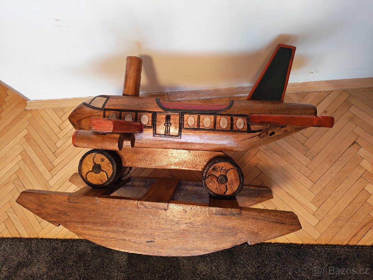 Dřevěné letadlo (houpadlo) - 5
