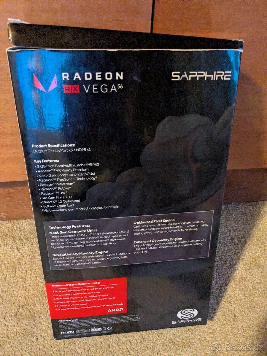 Grafická karta AMD RX Vega 56 8G - 5