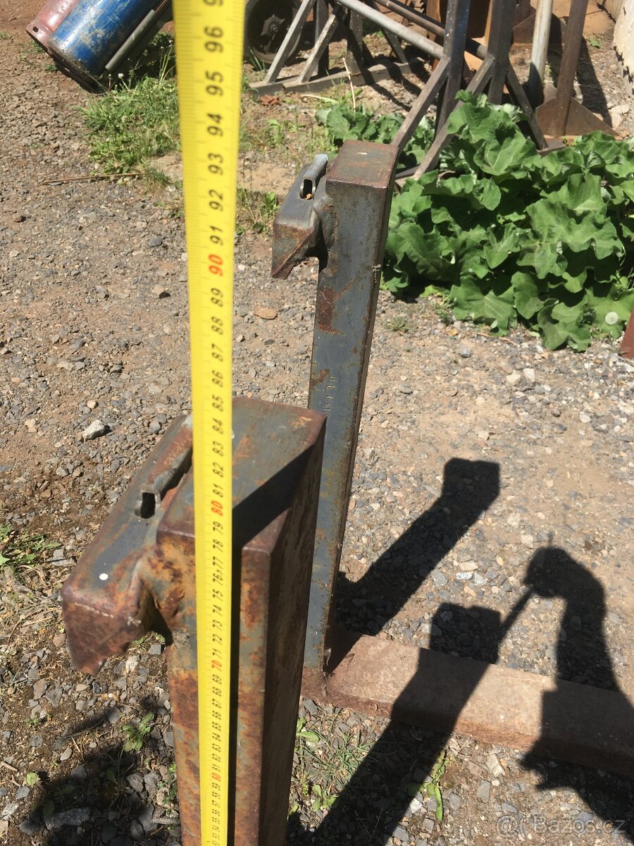 Ještěrkové vidle - ložná délka 220 cm - 5