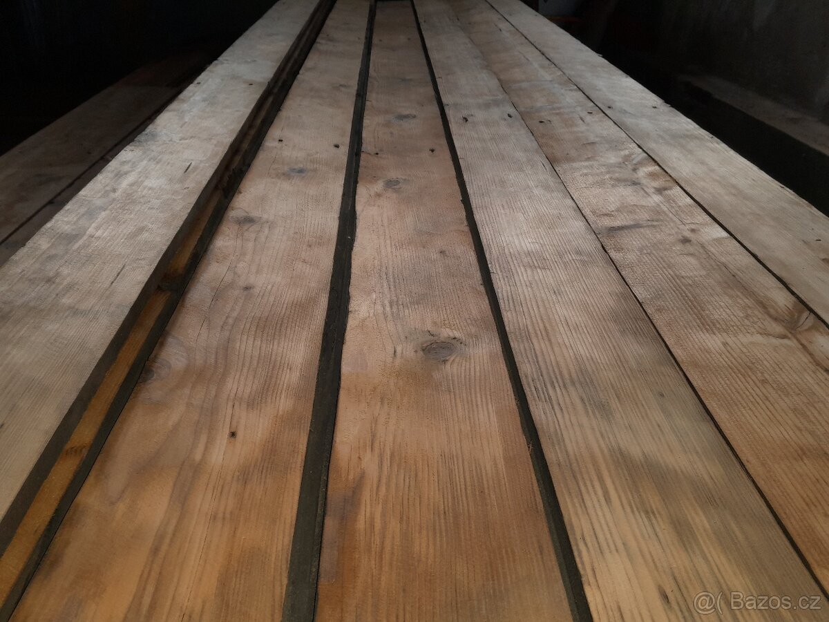 Prodám staré broušené fošny. - 5