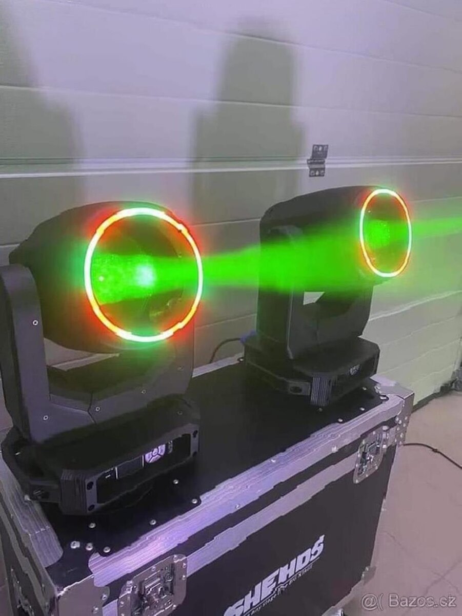 Led Beam 200w ring otočná hlava - 5