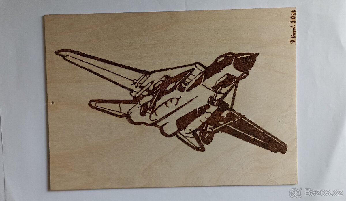 Vypalování do dřeva, woodburning - 5