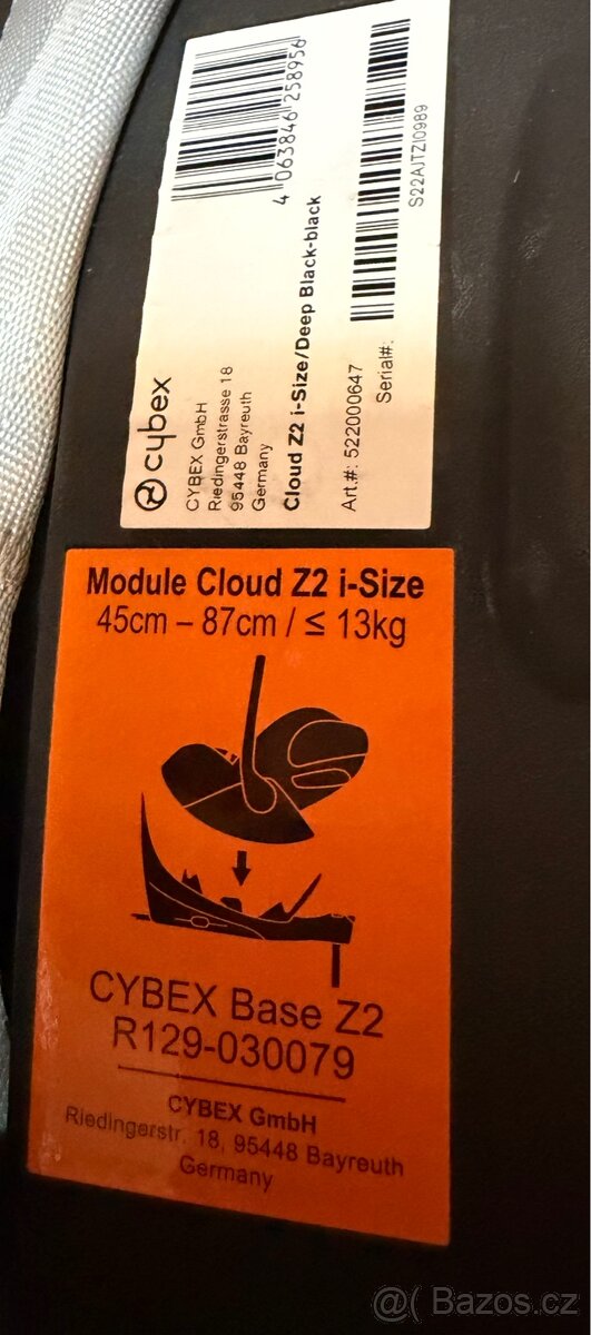 Vajíčko Cybex Cloud Z2 i-Size - 5